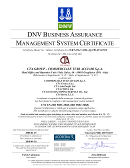 CTA Group ISO 9001 Certification