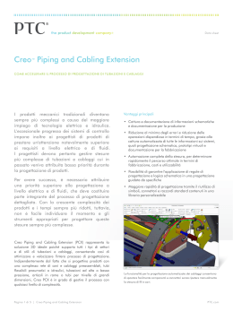 Creo™ Piping and Cabling Extension