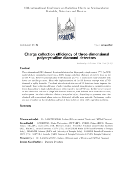 Charge collection efficiency of three-dimensional