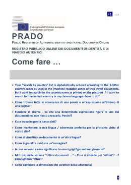 PRADO FAQ 1 - Council of the European Union