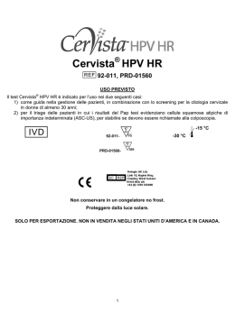 Cervista ® HPV HR 92-011, PRD-01560