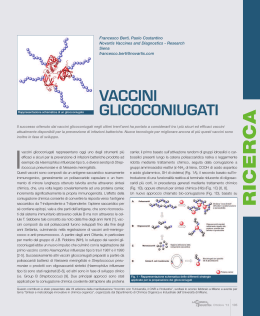 vaccini glicoconiugati