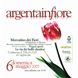 edizione 2007 - Argenta in Fiore