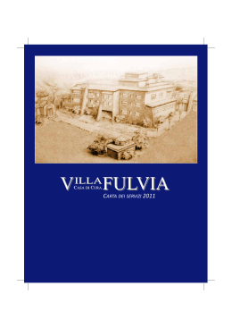 Carta dei Servizi - Villa Fulvia