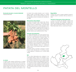PATATA DEL MONTELLO - Veneto Agricoltura