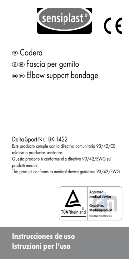 Codera Fascia per gomito Elbow support bandage