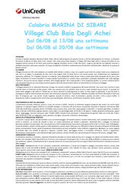 Village Club Baia Degli Achei
