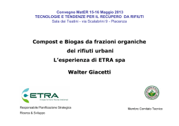 Walter Giacetti (Etra SpA)