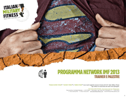 PROGRAMMA NETWORK IMF 2013