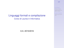Introduzione ai compilatori (pdf 541KB)