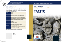 Tacito antropologo: la decadenza dei Romani e la