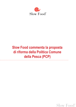 Italiano - Slow Food