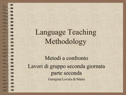 Language Teaching Methodology