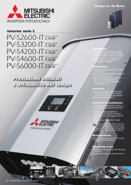 PV-S2600-IT2.6kW PV-S3200-IT PV-S4200-IT