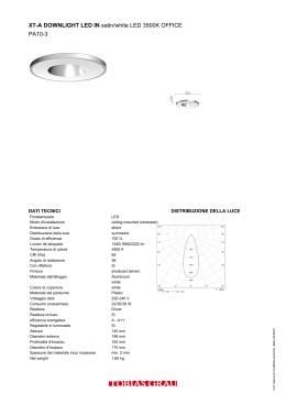 XT-A DOWNLIGHT LED IN satin/white LED 3500K