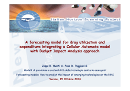 A forecasting model for drug utilization and expenditure