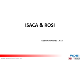 ISACA & ROSI - Security Summit