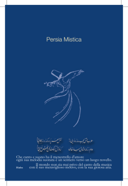 Persia Mistica Libro - Casa della Cultura Iraniana
