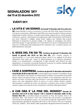 Scarica PDF - Sky Italia