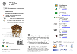 CONSERVATION of HISTORIC WOODEN STRUCTURES