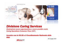 Divisione Caring Services - Benvenuti nella home page di Uilcom
