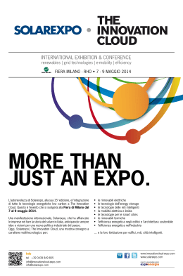 More than just an expo.