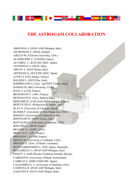 THE ASTROGAM COLLABORATION