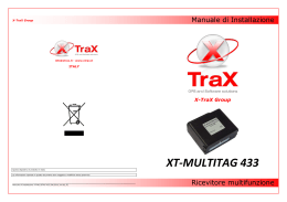 XT-MULTITAG 433 - XTRAX | sistemi di localizzazione satellitare GPS