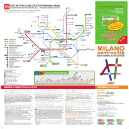 Milan Public Transportation & Milano City Map