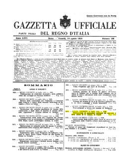 Regio Decreto - 10 luglio 1925 - n. 1350 - GU 188-1925