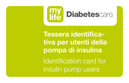 Certificato medico - mylife Diabetescare