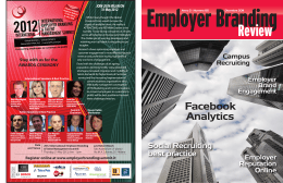 Facebook Analytics - Employer Branding Review