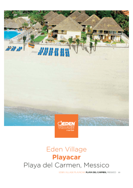 Eden Village Playacar Playa del Carmen, Messico