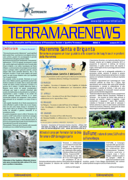 newsletter n.6 - Terramareitalia