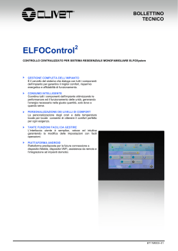 ELFOControl 2 - Edilizia in Rete
