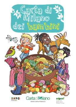 Carta di Milano dei bambini - Fondazione Giangiacomo Feltrinelli