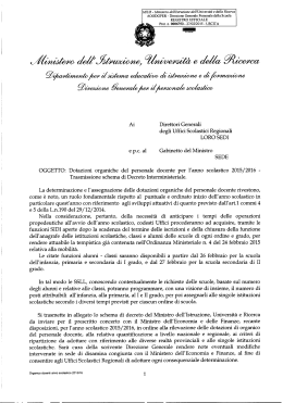 27 febbraio 2015, n. 6753 - Ufficio Scolastico Regionale per il Veneto