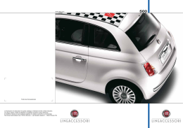 Fiat 500 lineaccessori gyári tartozékok