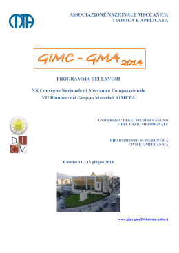 Programma GIMC