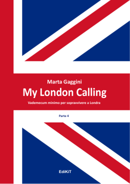 My London Calling – parte 4