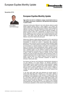 European Equities Monthly Update