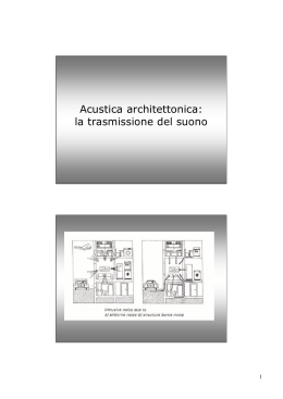 Acustica architettonica