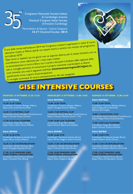 newsletter INTENSIVE COURSES.indd