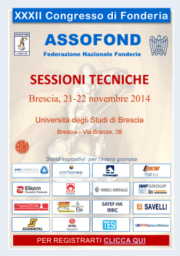 ASSOFOND - Associazione Italiana di Metallurgia