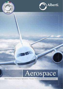 Alberti Solution for Aerospace Applications / Soluzioni Alberti per
