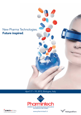 New Pharma Technologies. Future inspired.