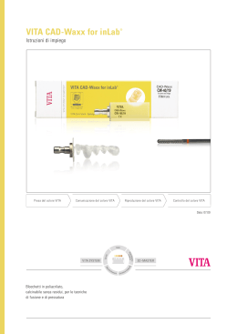 VITA CAD-Waxx for inLab®