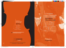 scarica la versione pdf - International Cello Competition Benedetto