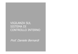Prof. Daniele Bernardi