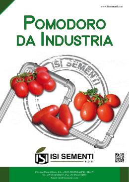 Catalogo Pomodoro da Industria